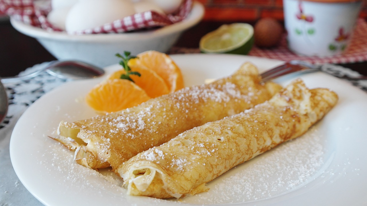 Crêpes à l'orange